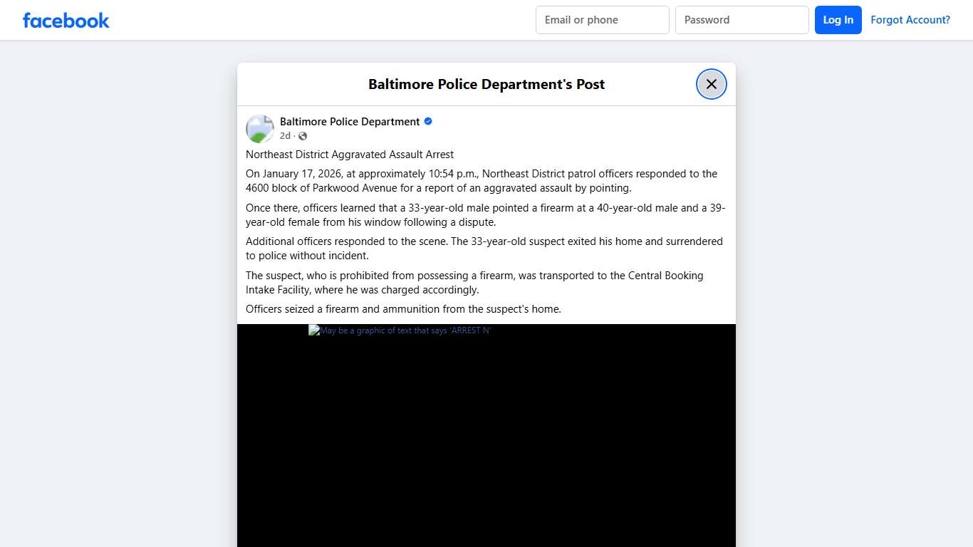 Northeast District... - Baltimore Police Department | Facebook